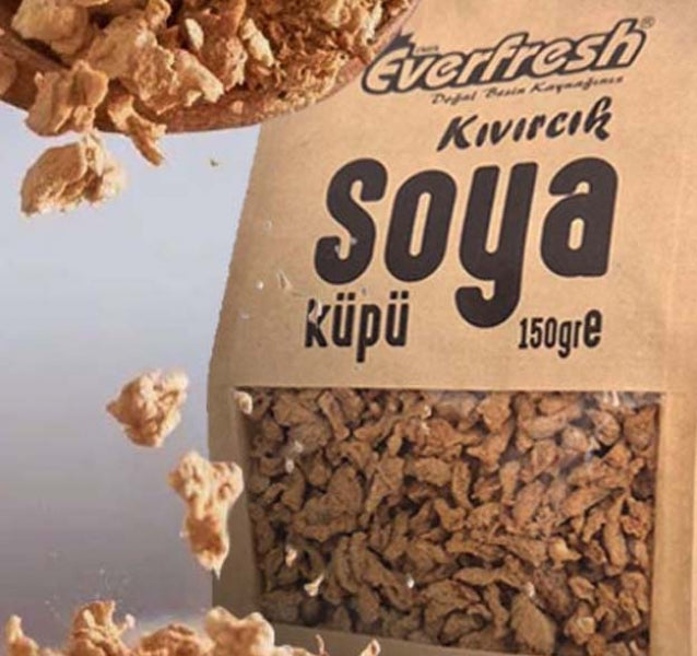 Kıvırcık Soya Granül 150 gr - 24 Adet