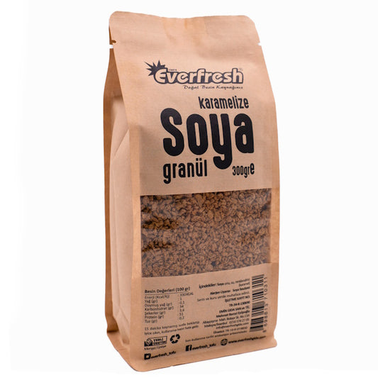 Karamelize Soya Granül 300 gr